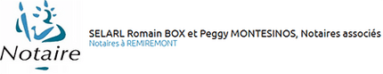 Romain Box et Peggy Montesinos, notaires associés