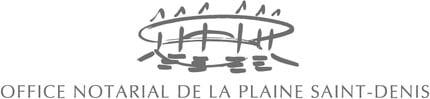 Office notarial de la Plaine Saint-Denis